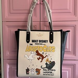 NWT Kate Spade x Disney Aristocats Tote